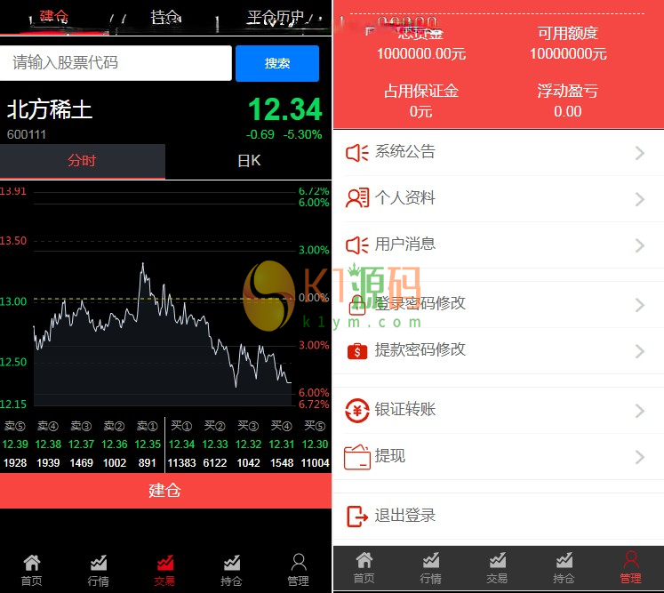 PHP全开源股票配资系统证券融资交易平台系统源码插图2