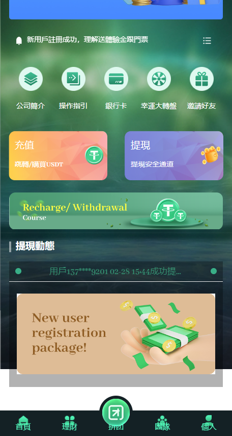 多语言,理财,游戏,拼团,转盘,OTC,usdt充提「代售」插图2