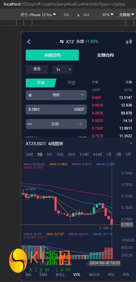 Stock综合交易所 带vue源码插图8